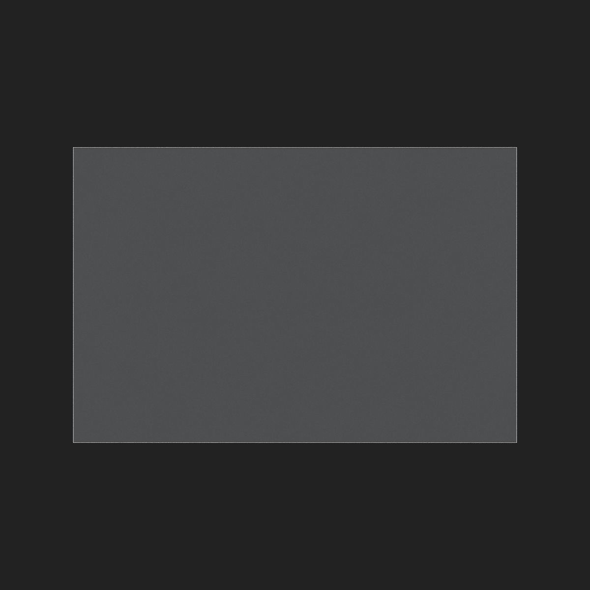 Frameless Mirror 3D model_4