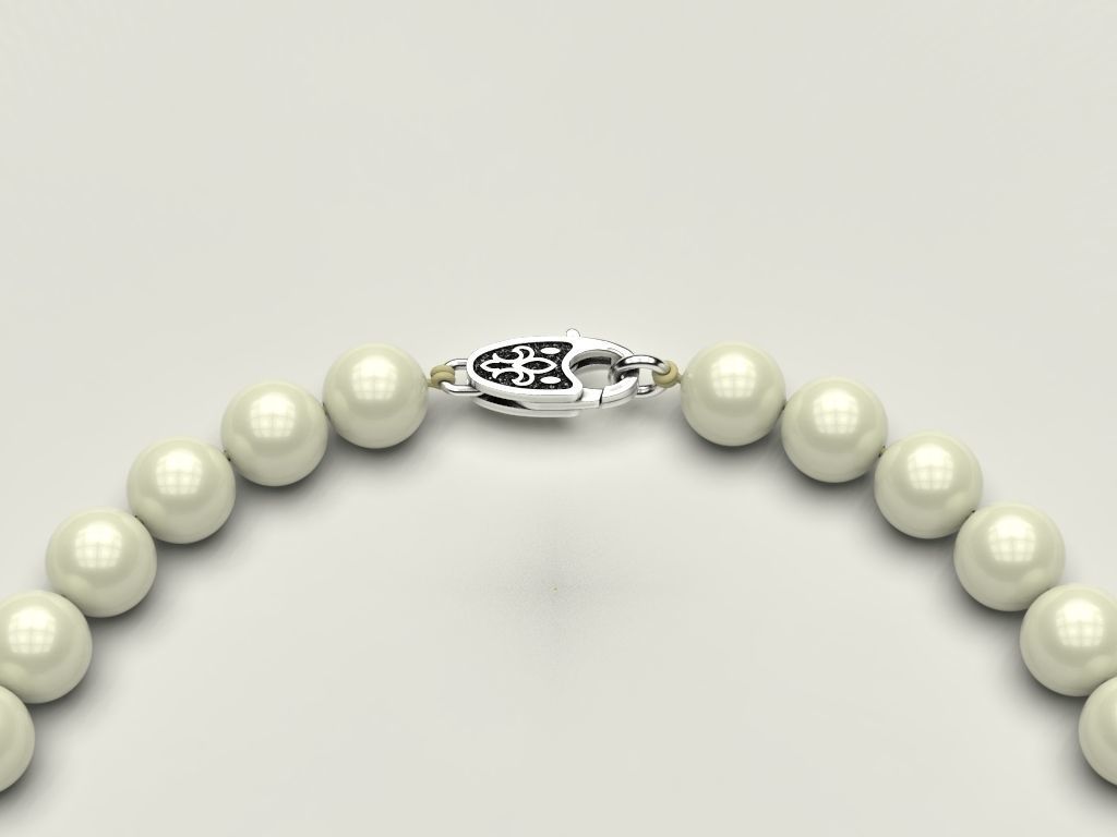 Lock pattern 3D print model_5