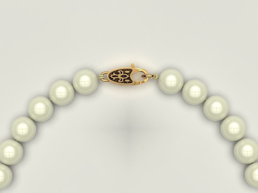 Lock pattern 3D print model_3