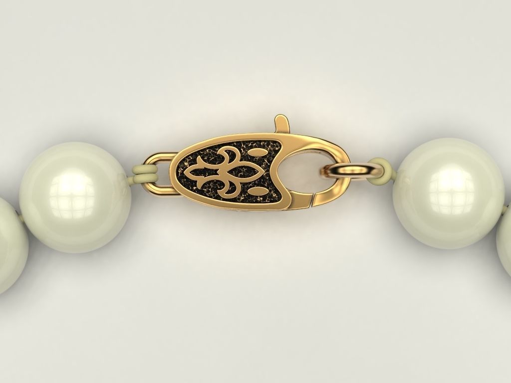 Lock pattern 3D print model_2