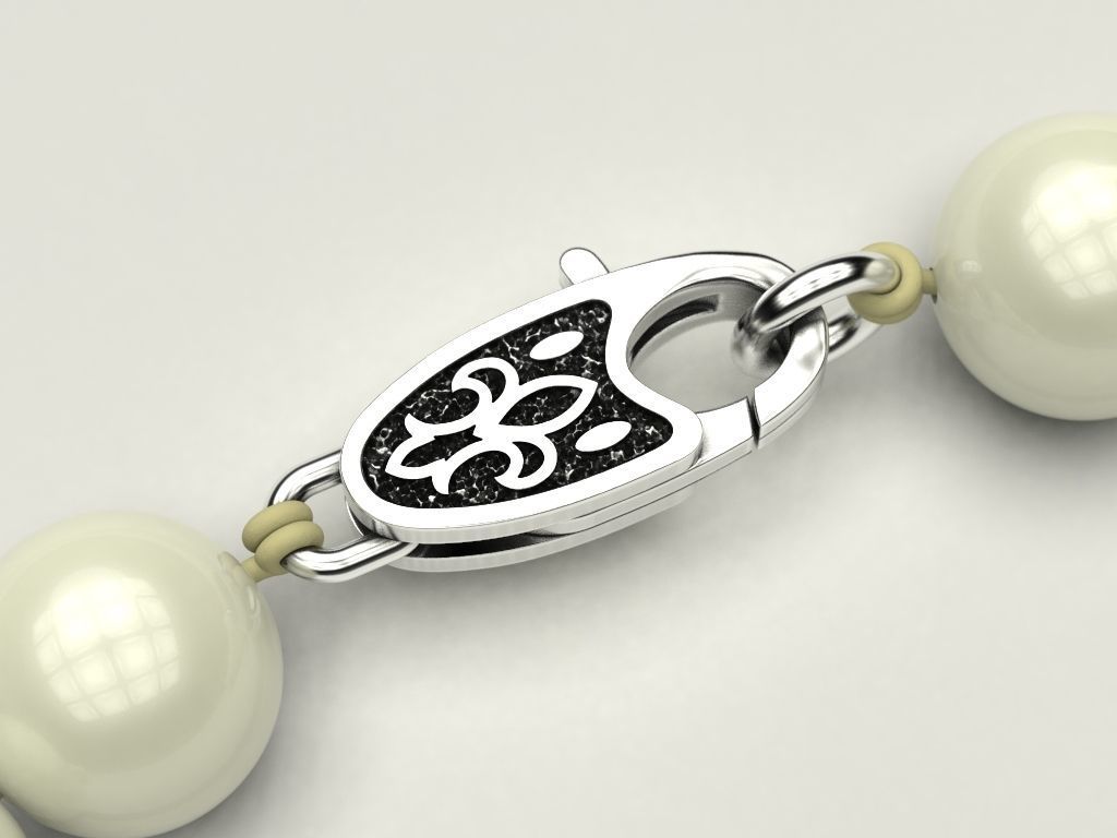 Lock pattern 3D print model_6