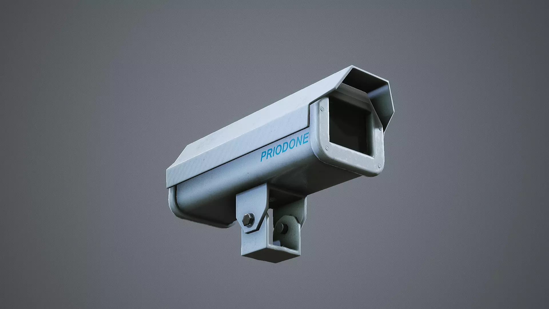 CCTV Camera Low-poly 3D model