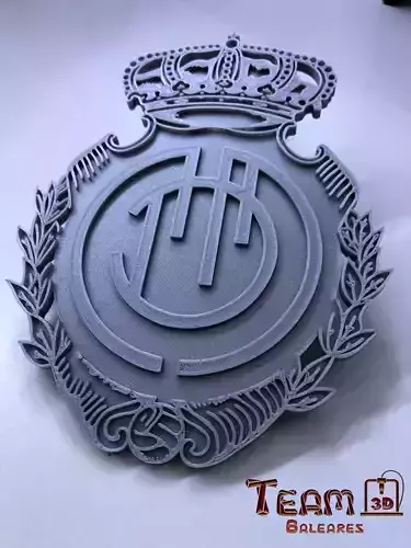 RCD Mallorca Badge - RCD Mallorca Escudo 3D print model
