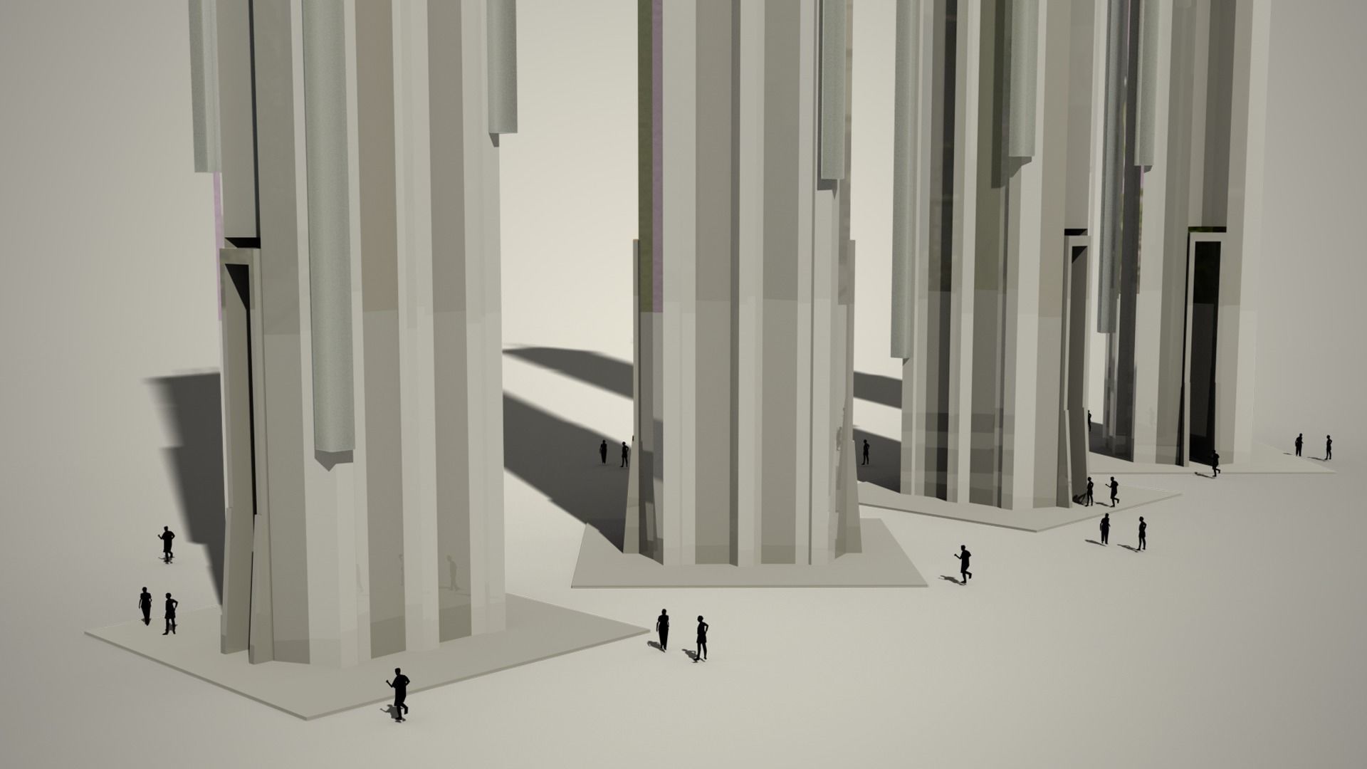 Iso Tower03 Low-poly 3D model_1