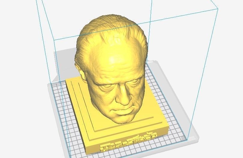 The Godfather - Marlon Brando - sculpture 3D print model_3