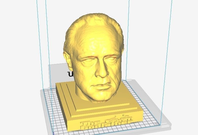 The Godfather - Marlon Brando - sculpture 3D print model_1