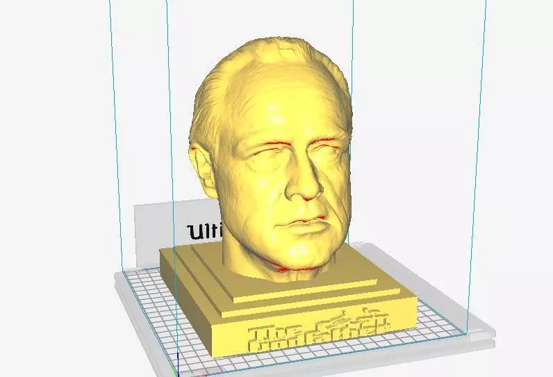The Godfather - Marlon Brando - sculpture 3D print model_0