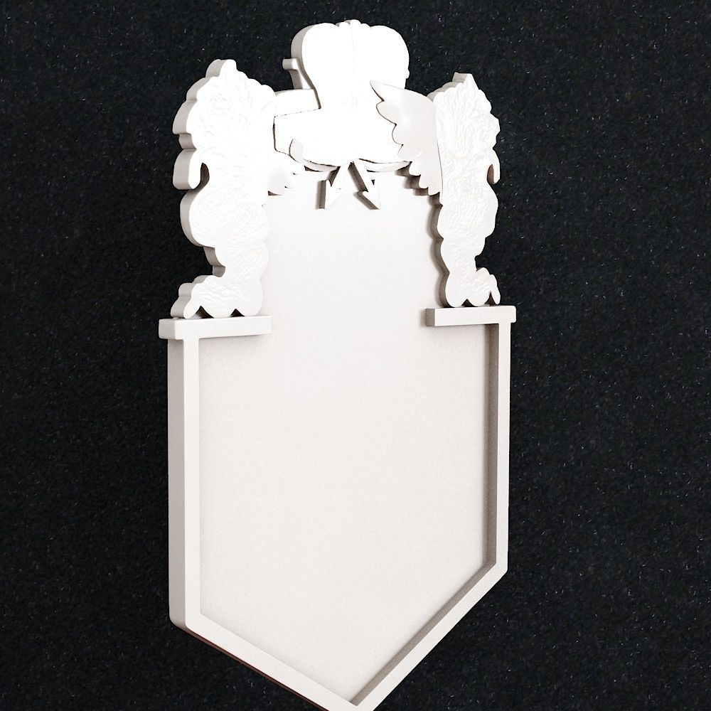 Gargoyle  Gerb  Emblem 3d print model 3D print model_2