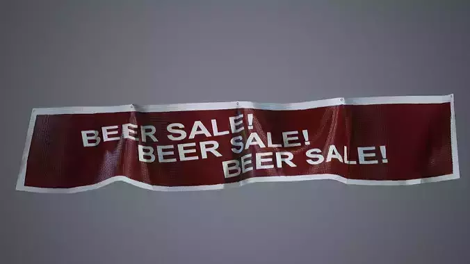 Four Hanging Banners