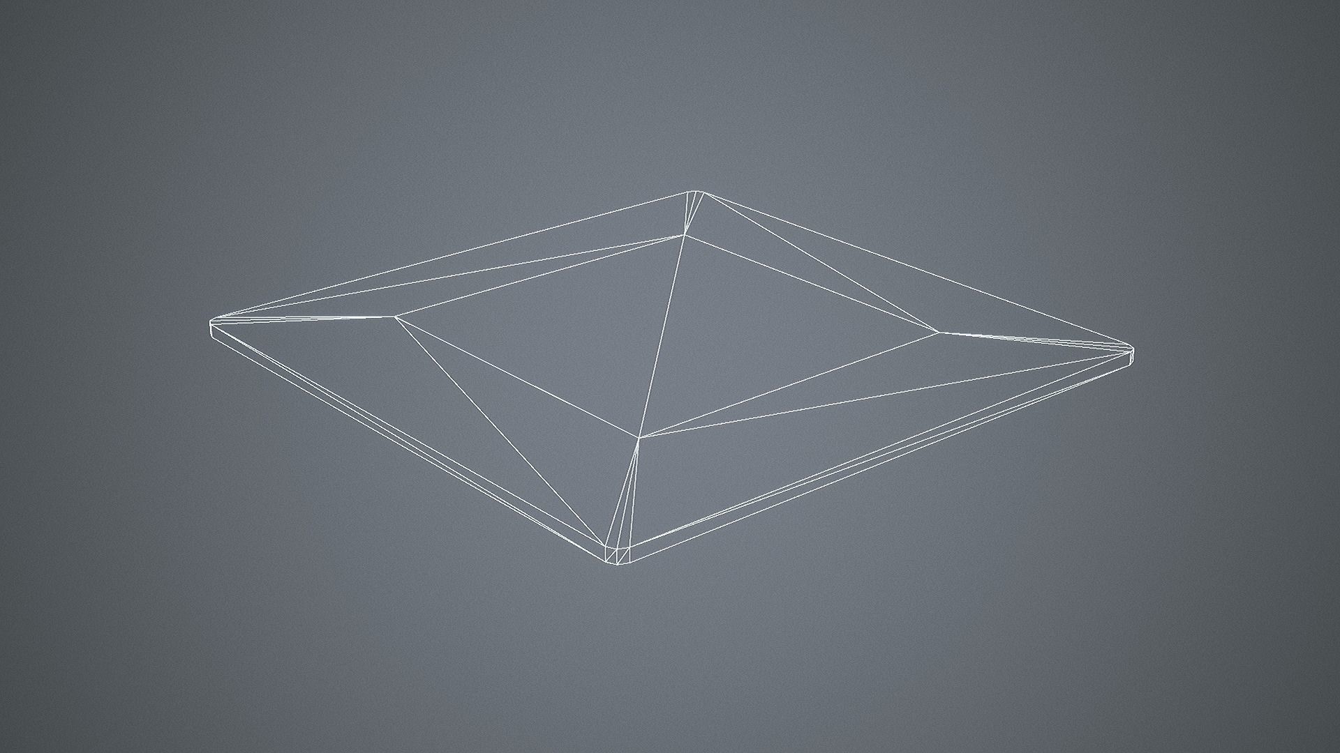 Ceiling Air Conditioning Ventilation Low-poly 3D model_15