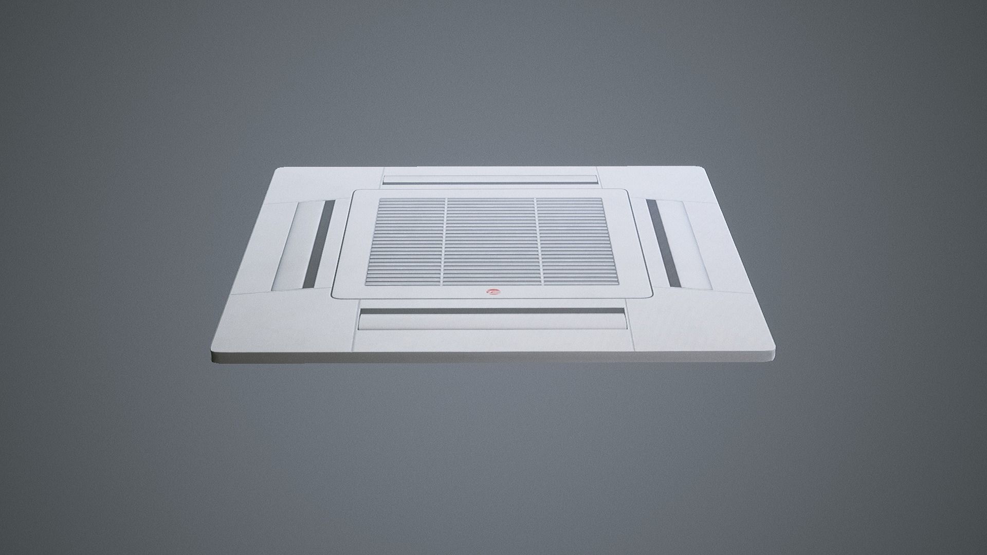 Ceiling Air Conditioning Ventilation Low-poly 3D model_1