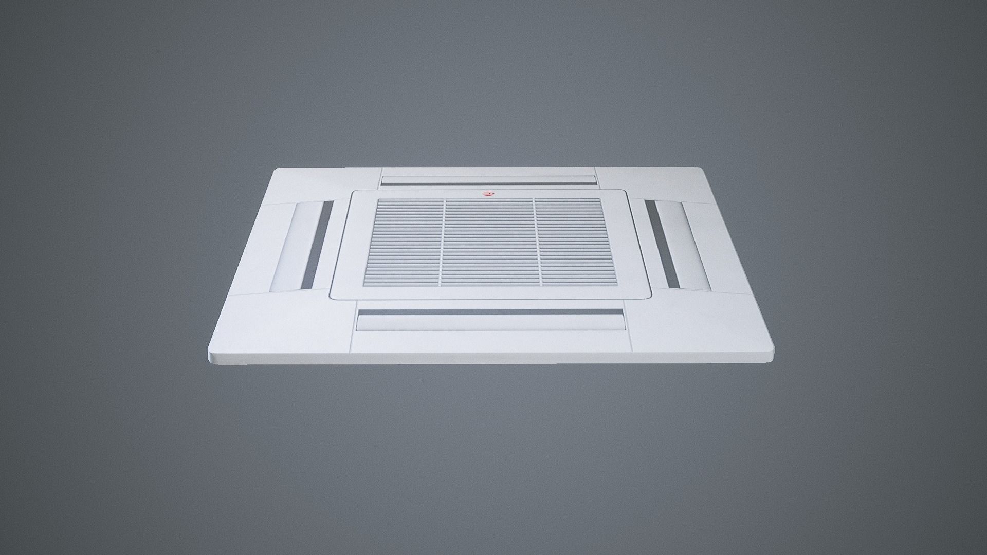 Ceiling Air Conditioning Ventilation Low-poly 3D model_3
