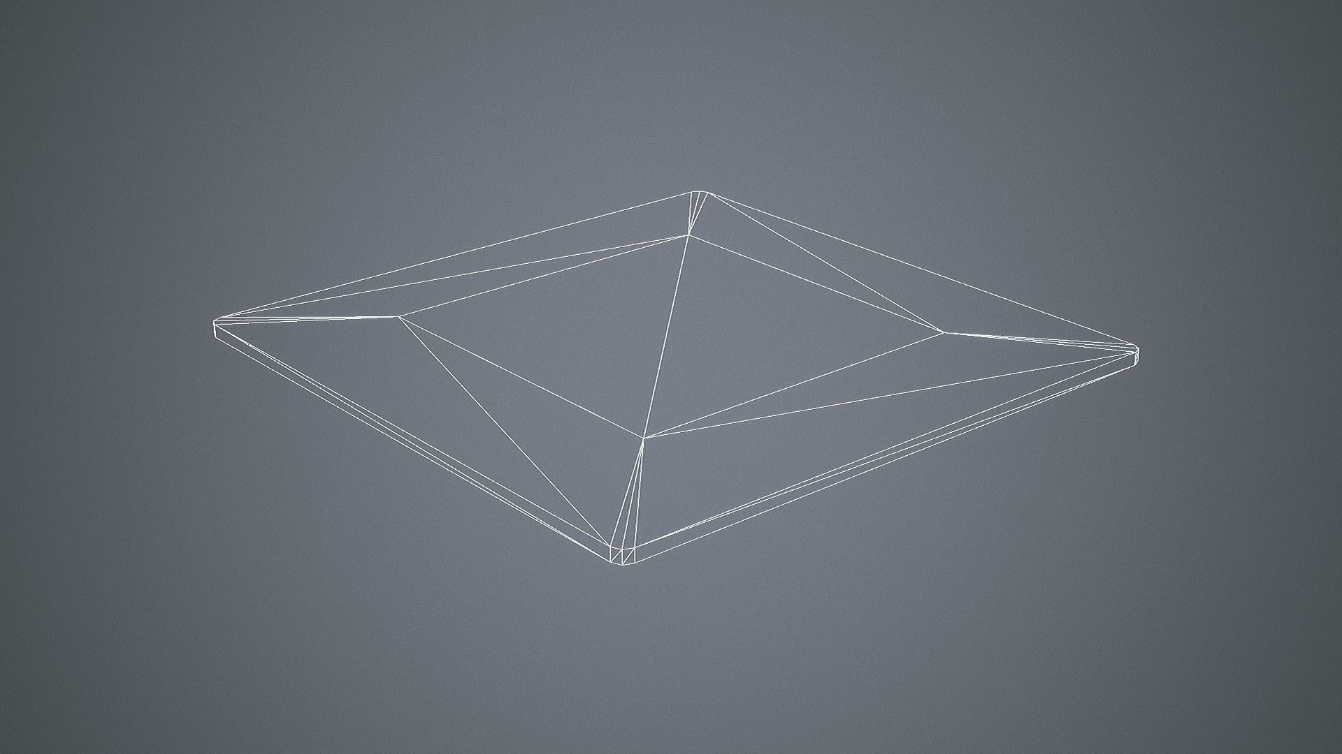 Ceiling Air Conditioning Ventilation Low-poly 3D model_13