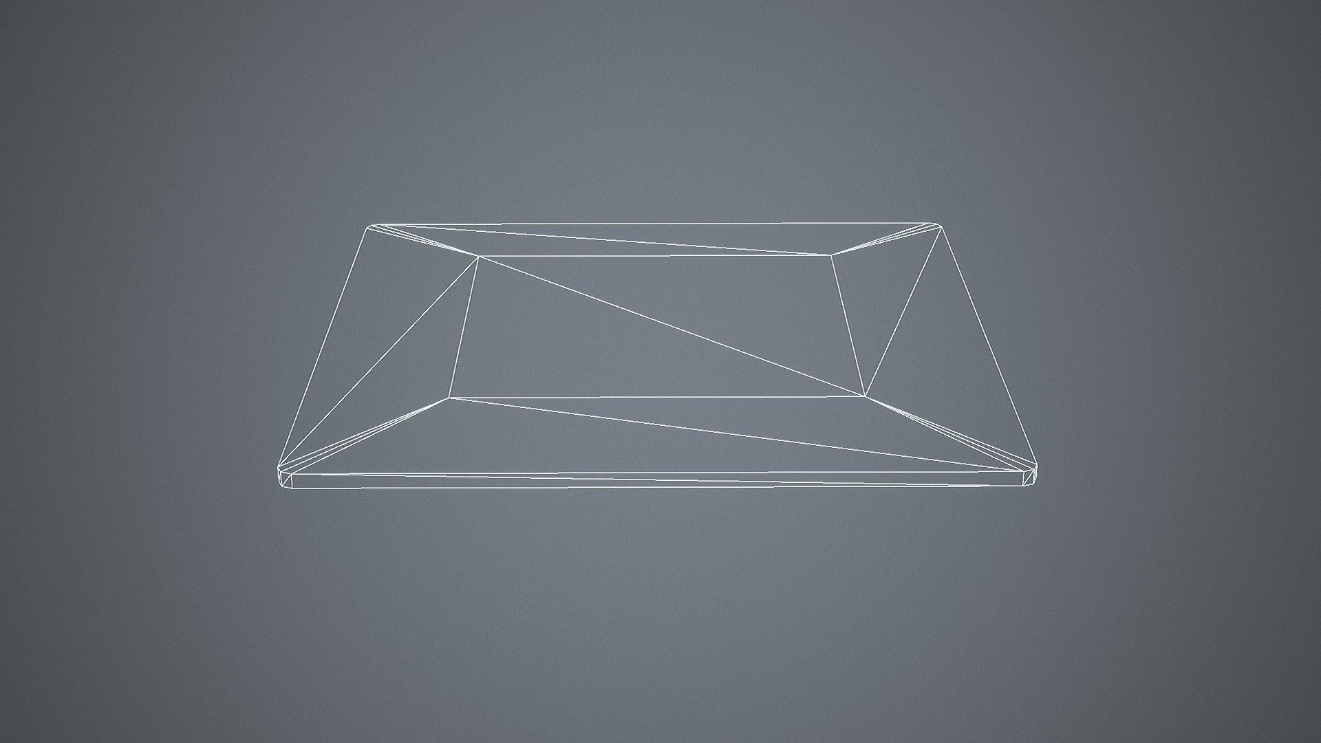 Ceiling Air Conditioning Ventilation Low-poly 3D model_10