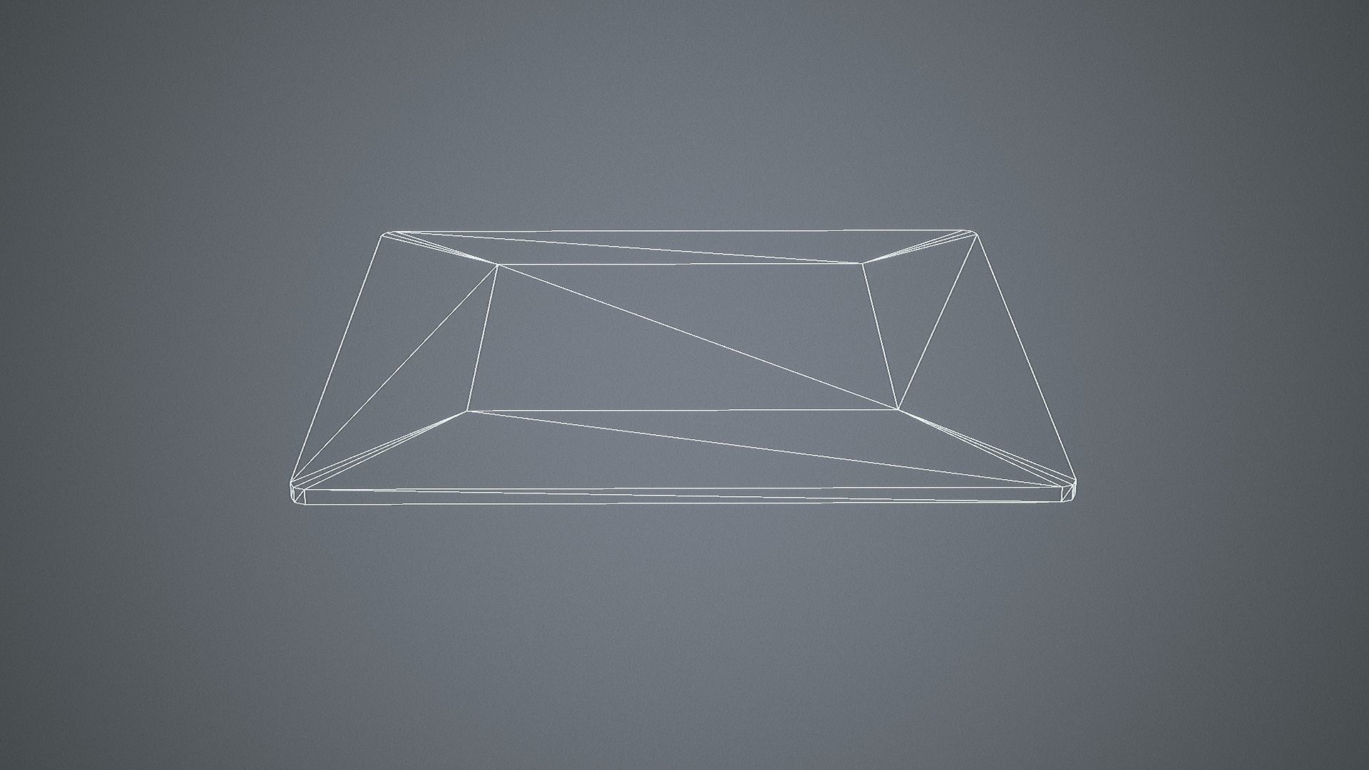 Ceiling Air Conditioning Ventilation Low-poly 3D model_8