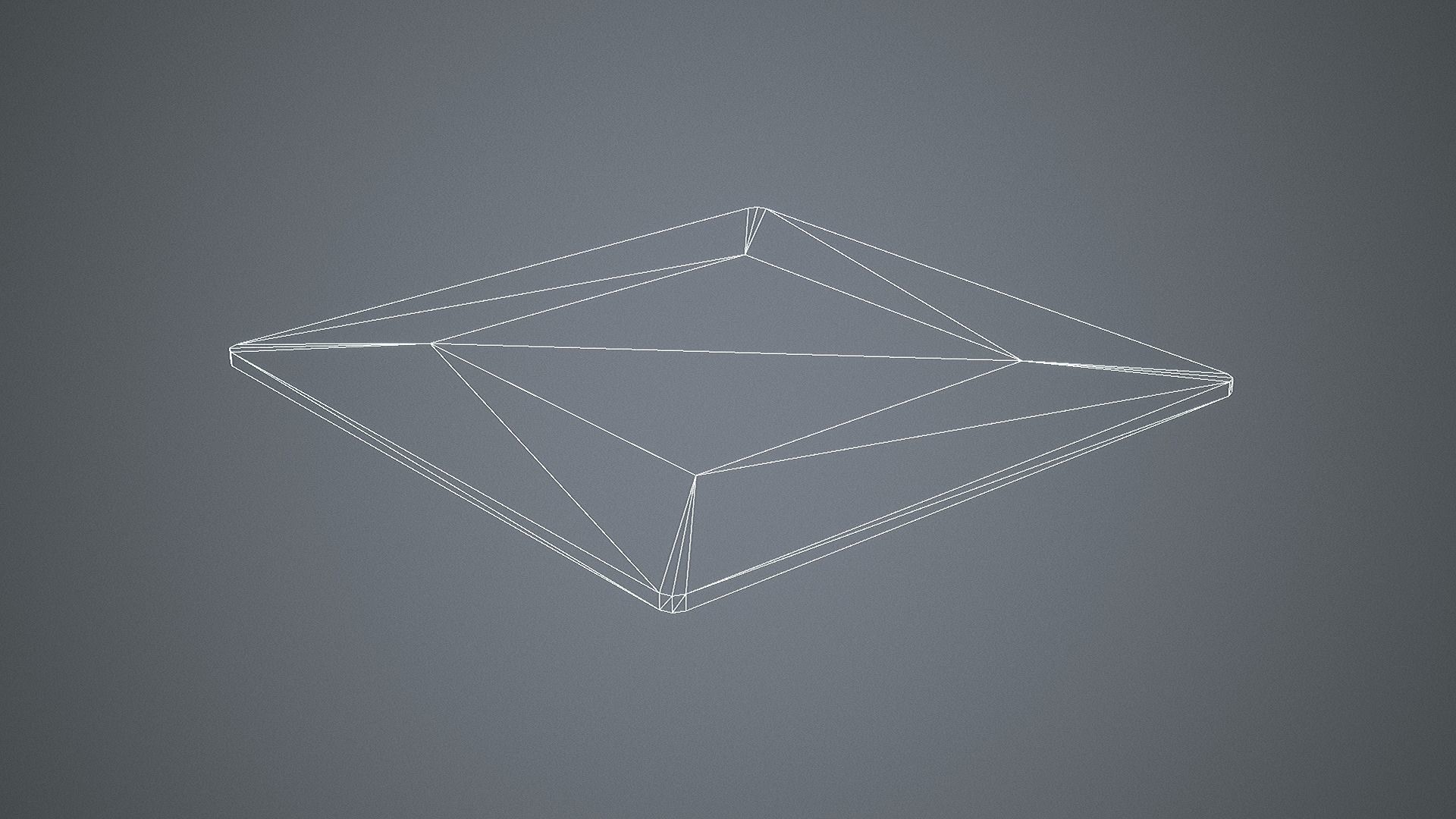 Ceiling Air Conditioning Ventilation Low-poly 3D model_12