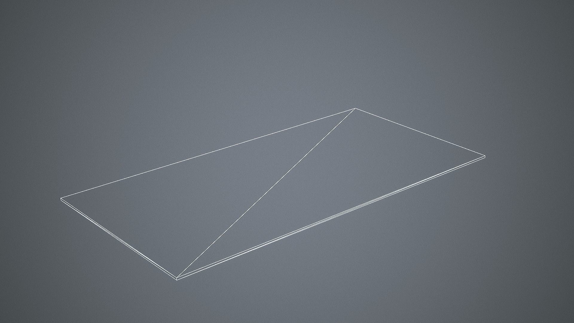 Welcome Mat Low-poly 3D model_14