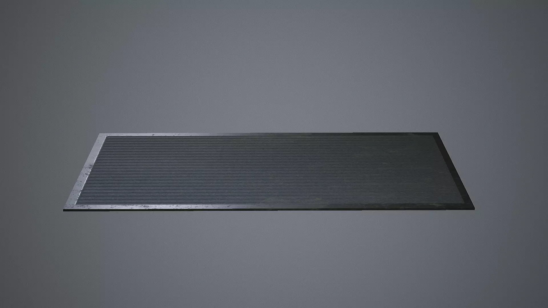 Welcome Mat Low-poly 3D model_0