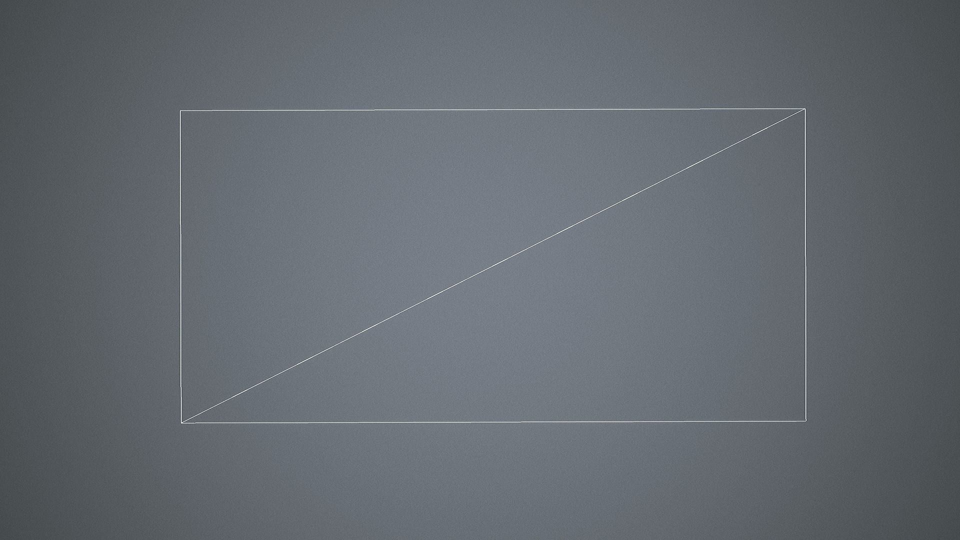 Welcome Mat Low-poly 3D model_11