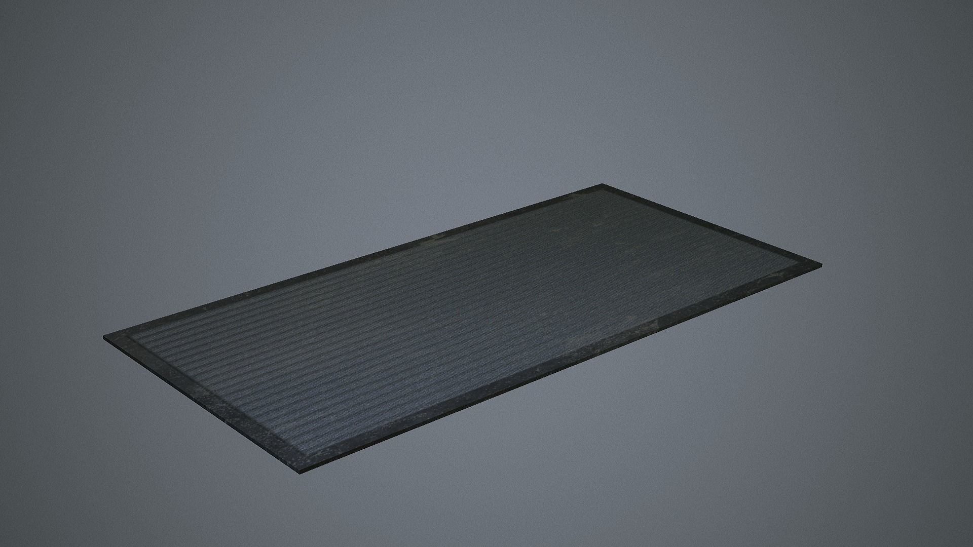 Welcome Mat Low-poly 3D model_6