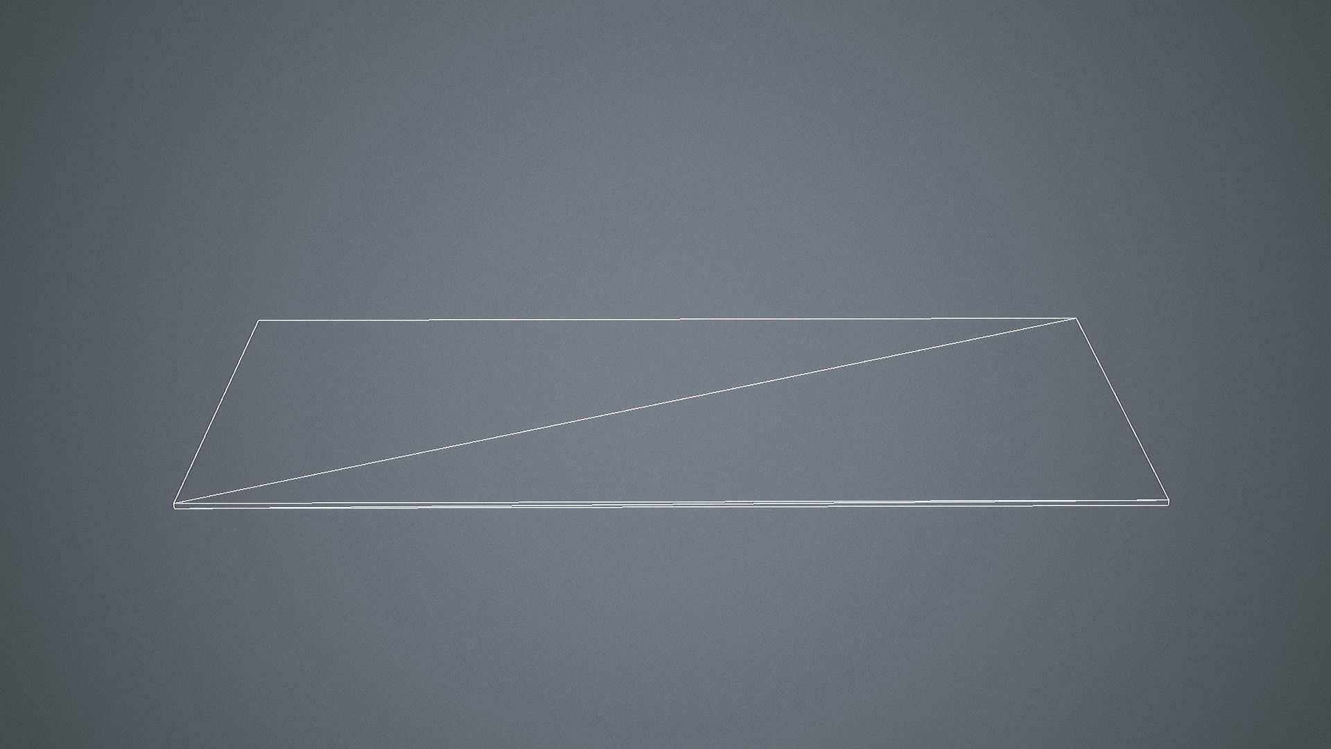 Welcome Mat Low-poly 3D model_8