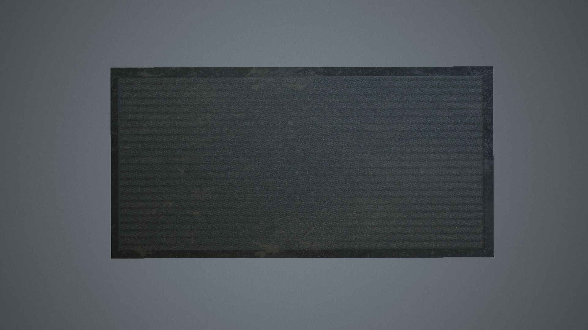 Welcome Mat Low-poly 3D model_3