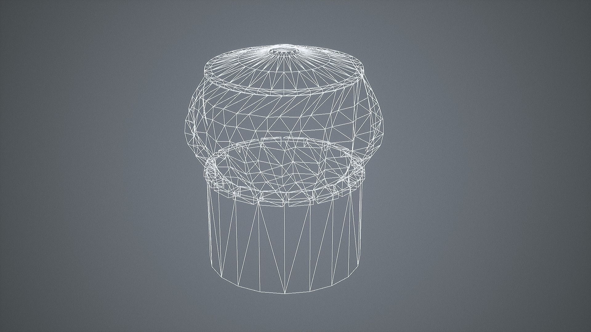 Rotating Roof Ventilation  Low-poly 3D model_18