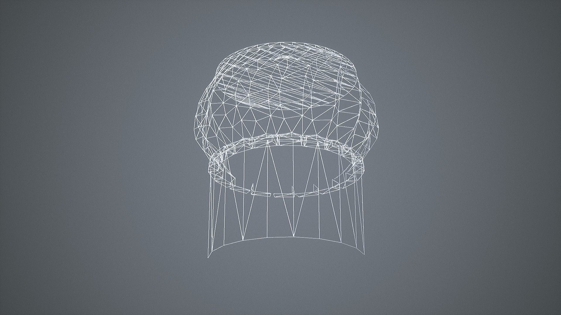 Rotating Roof Ventilation  Low-poly 3D model_28