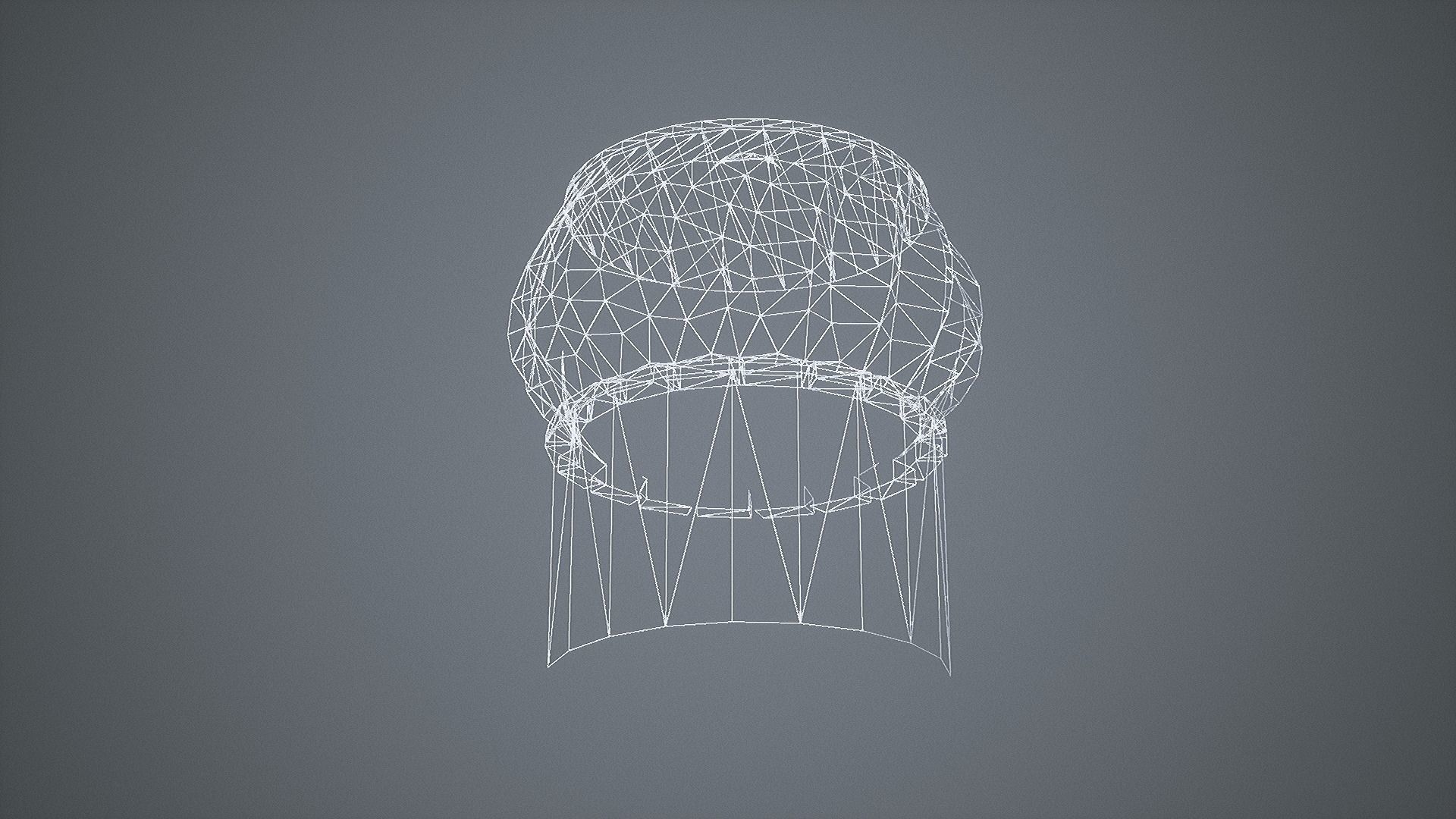 Rotating Roof Ventilation  Low-poly 3D model_27