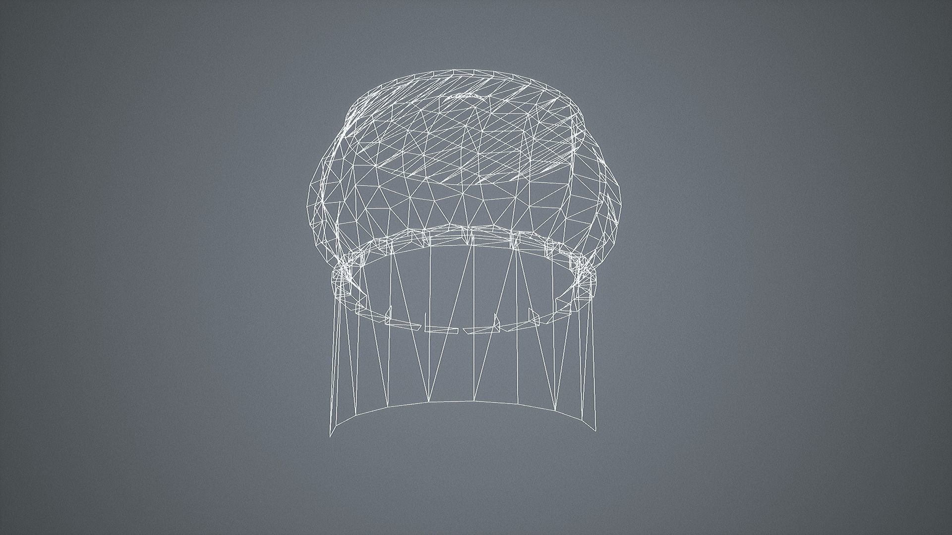 Rotating Roof Ventilation  Low-poly 3D model_30