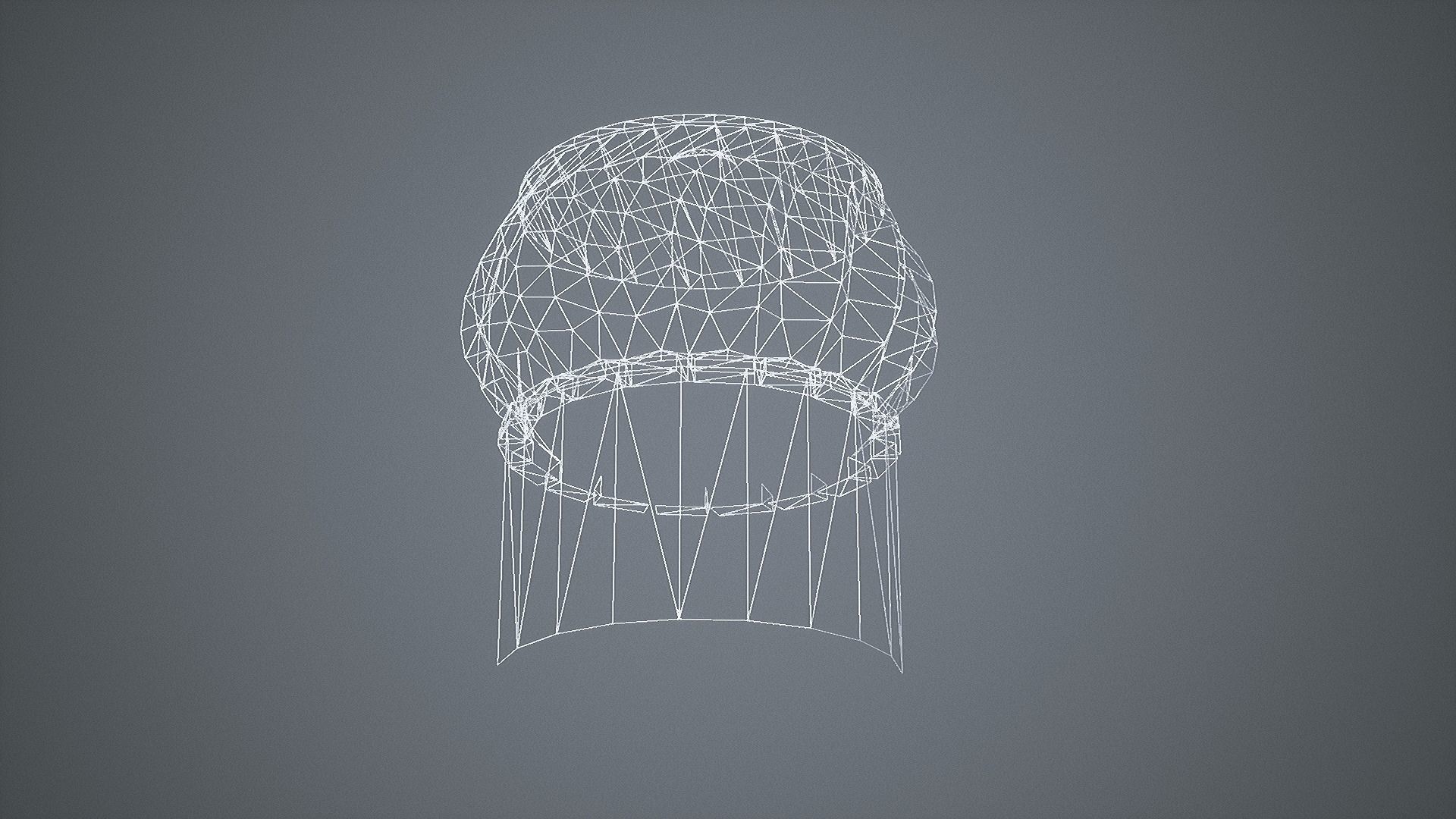 Rotating Roof Ventilation  Low-poly 3D model_31