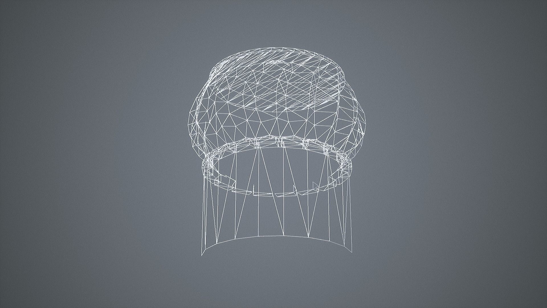 Rotating Roof Ventilation  Low-poly 3D model_26