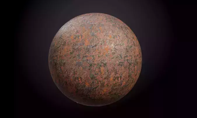 Metal Steel Rusted Seamless PBR Texture