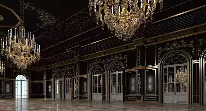 Classic Interior Scene 315