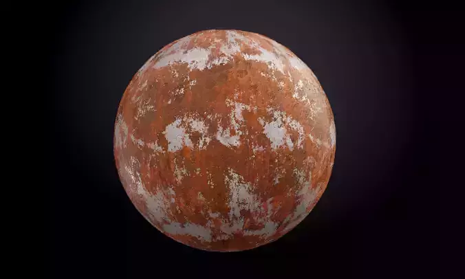 Metal Rusted Seamless PBR Texture