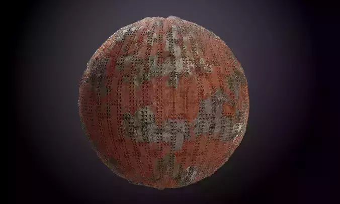 Metal Military Rusted Steel Seamless PBR Texture