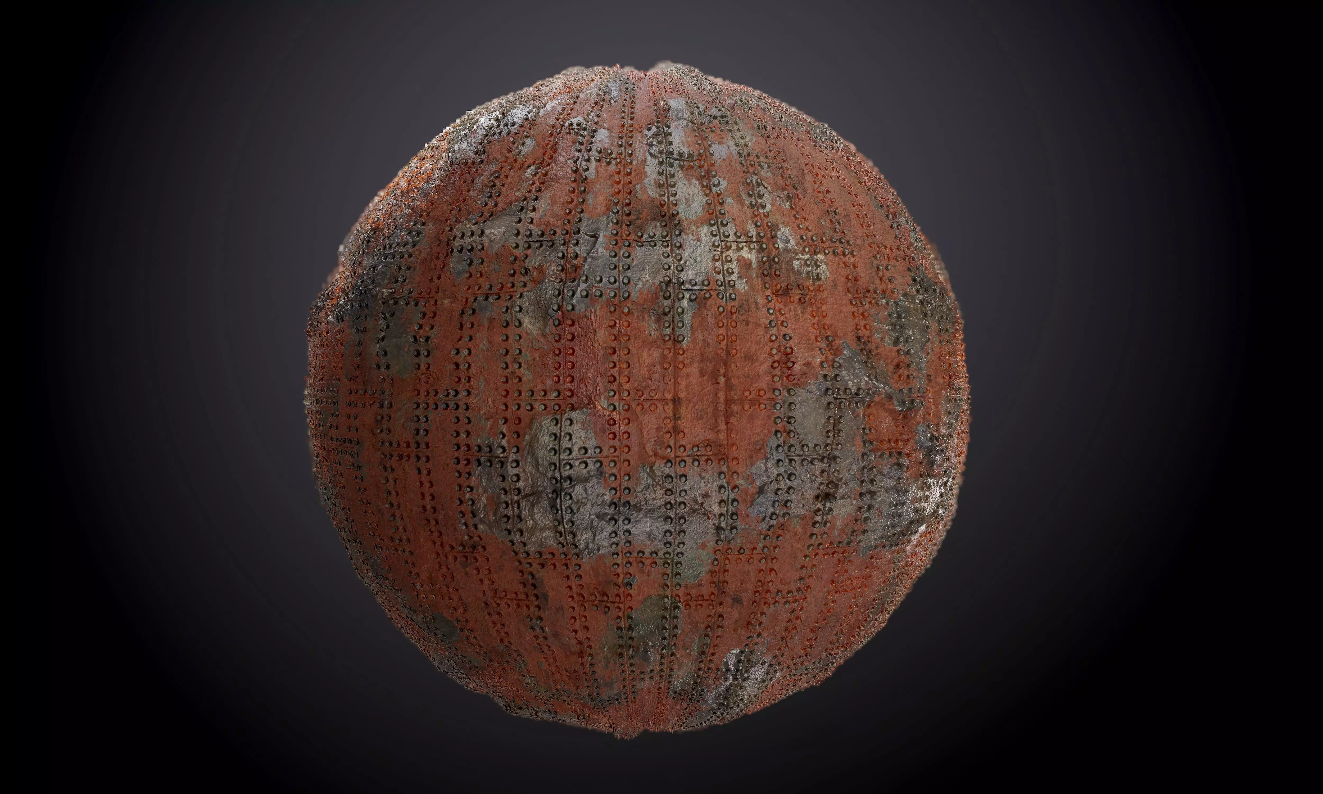 Metal Military Rusted Steel Seamless PBR Texture Texture_0