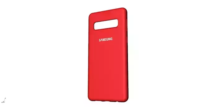 SAMSUNG Galaxy S10 red case  3D print model
