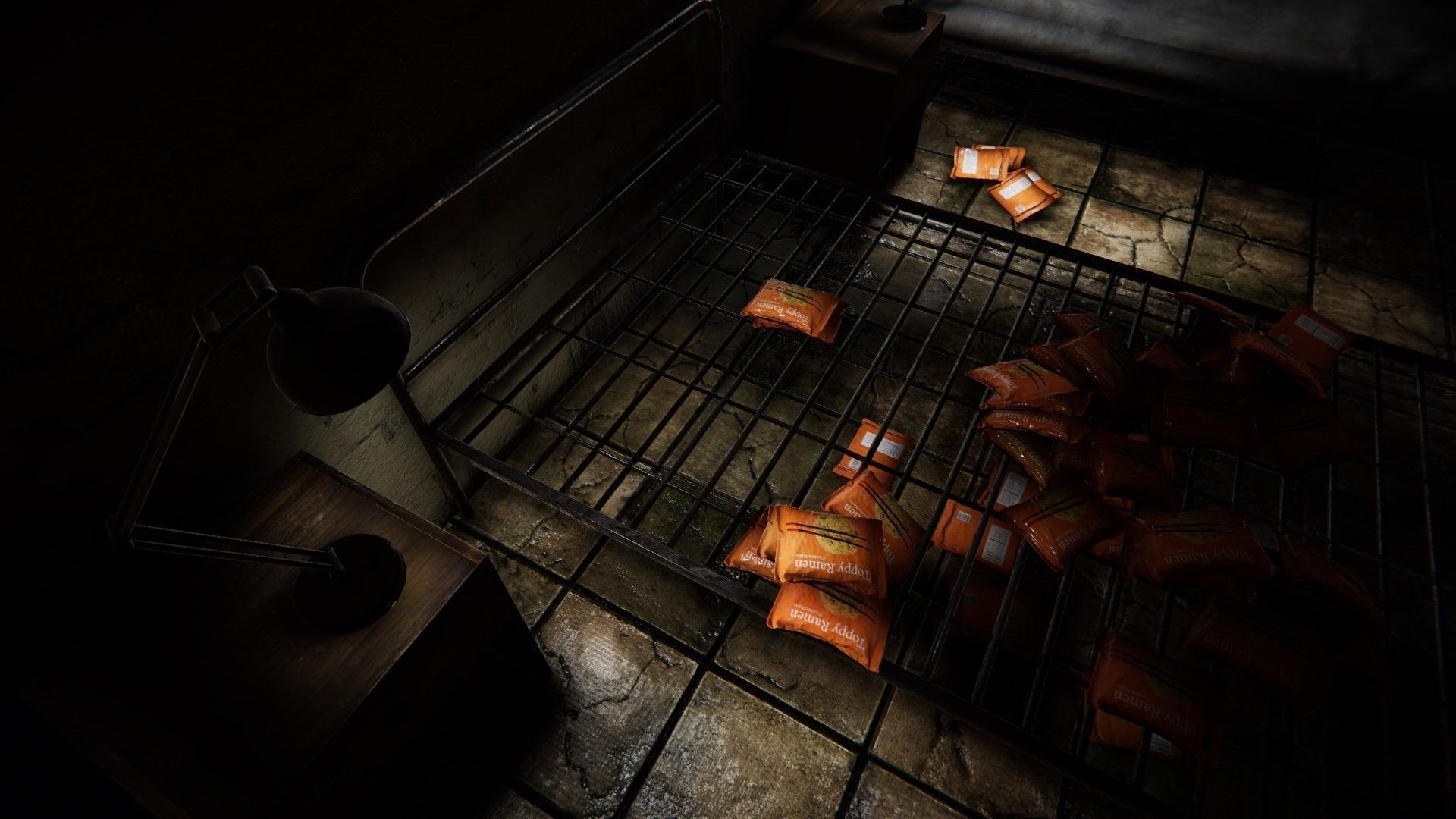 HQ Modular Prison Low-poly 3D model_7