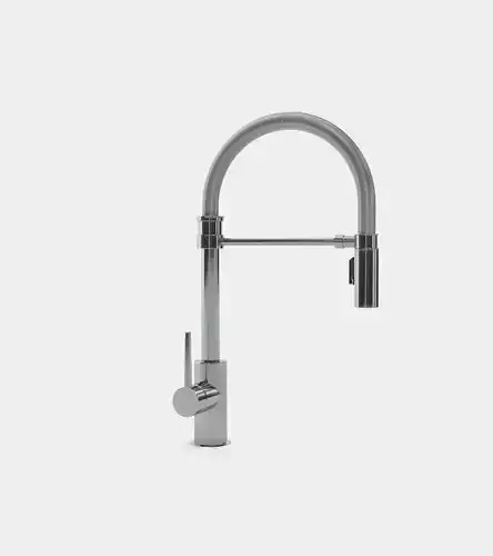 Single handle pull-down faucet for kitchen