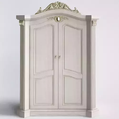 Armadio classico Settecento white