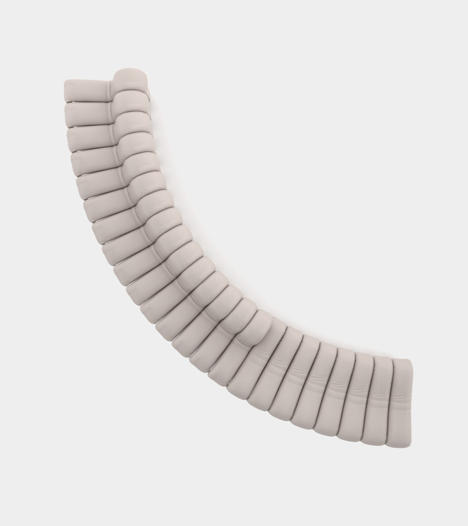 Modular sofa landscape outdoor  indoor 3D model_1