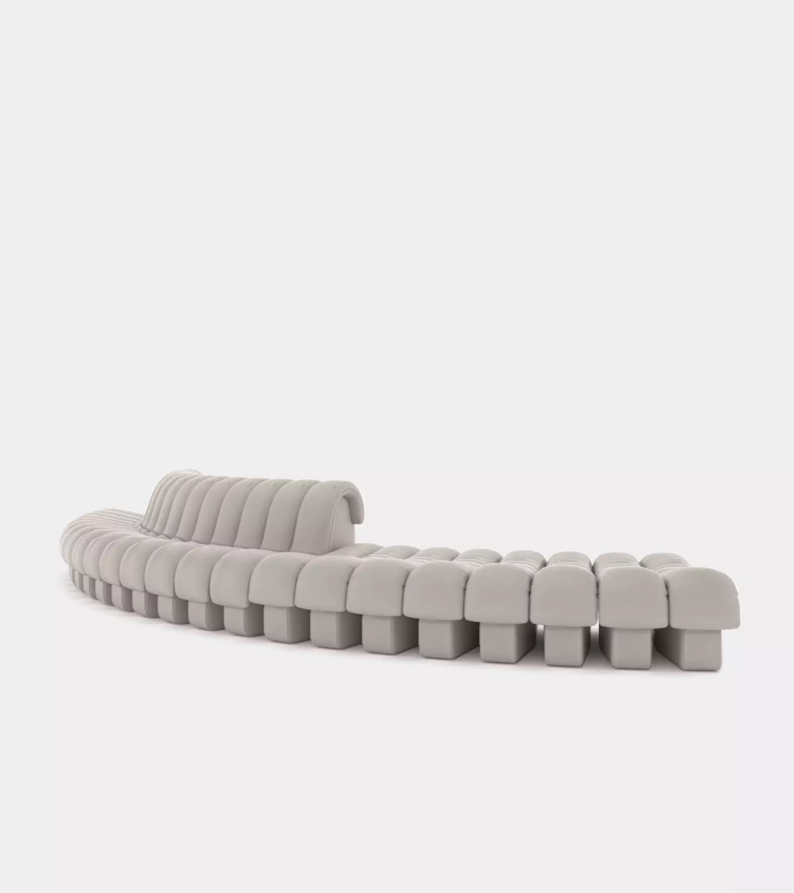 Modular sofa landscape outdoor  indoor 3D model_0