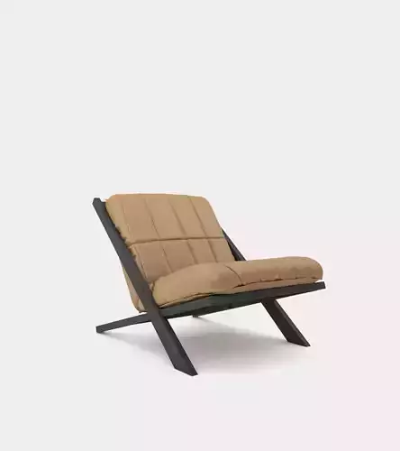 Patchwork lounge chair 3D model Patchwork lounge chair 3D model