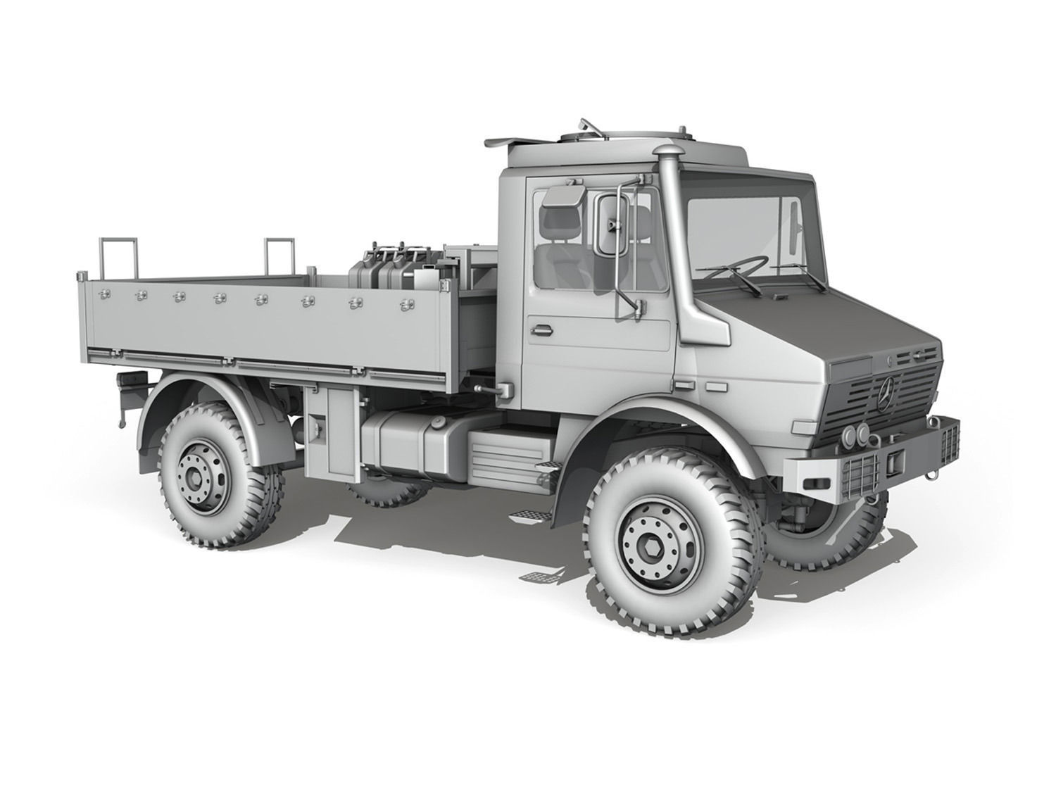 Mercedes Benz Unimog U1300L 3D model_5