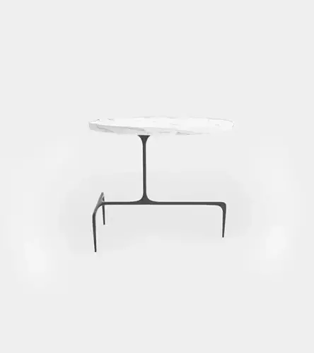 Oval occasional table