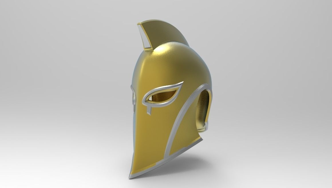 Dr Fate Helmet for 3d Printing 3D print model_1