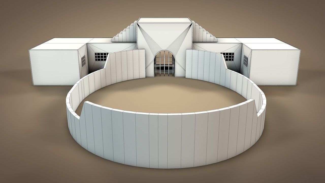 Battle Arena v2 Low-poly 3D model_19
