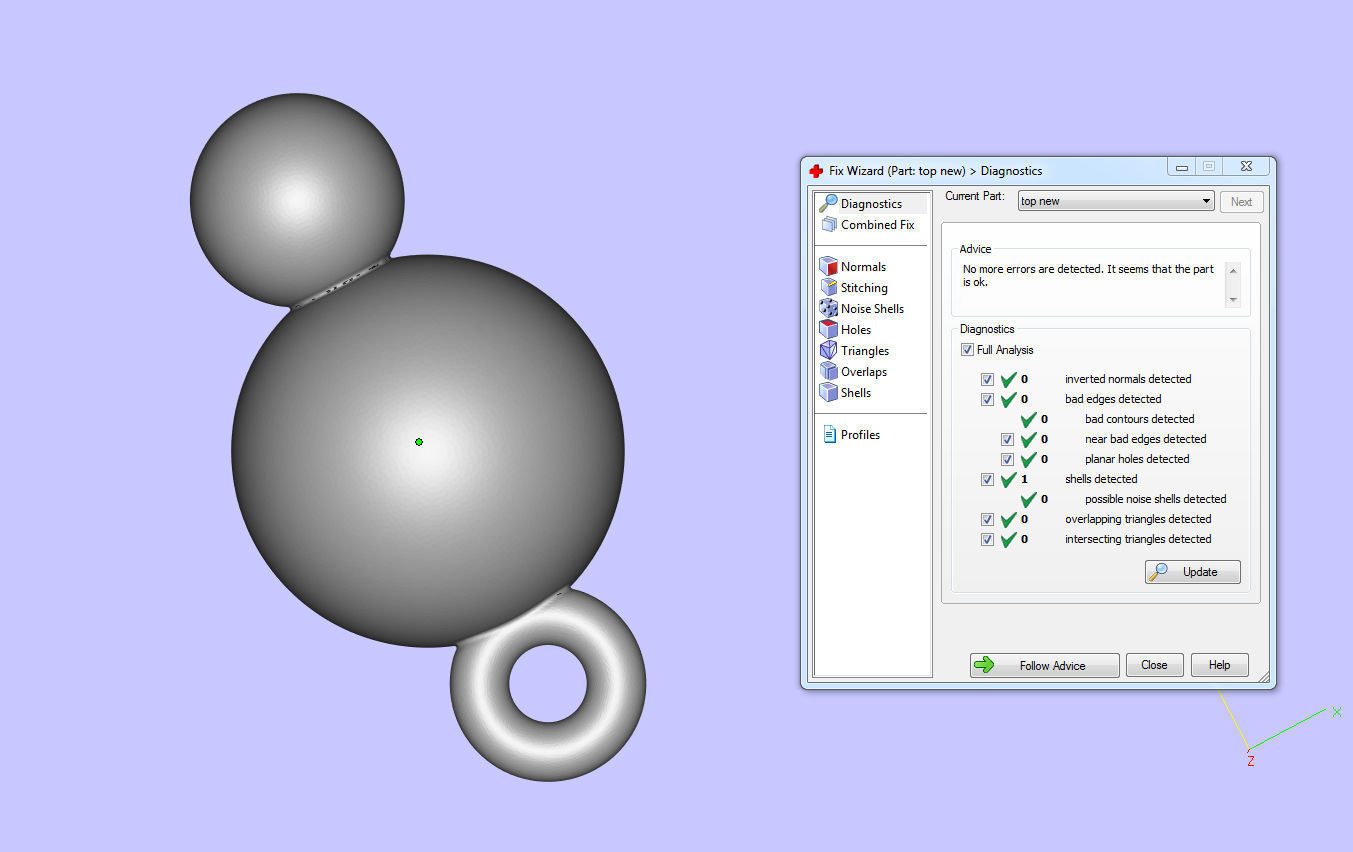 Stone earrings 3D print model_5