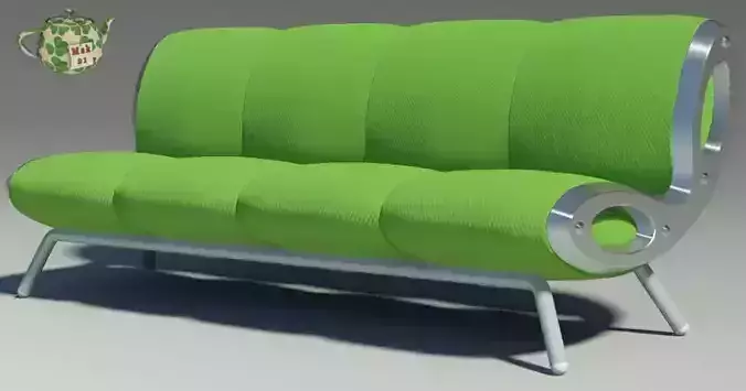 Gluon sofa four pillow